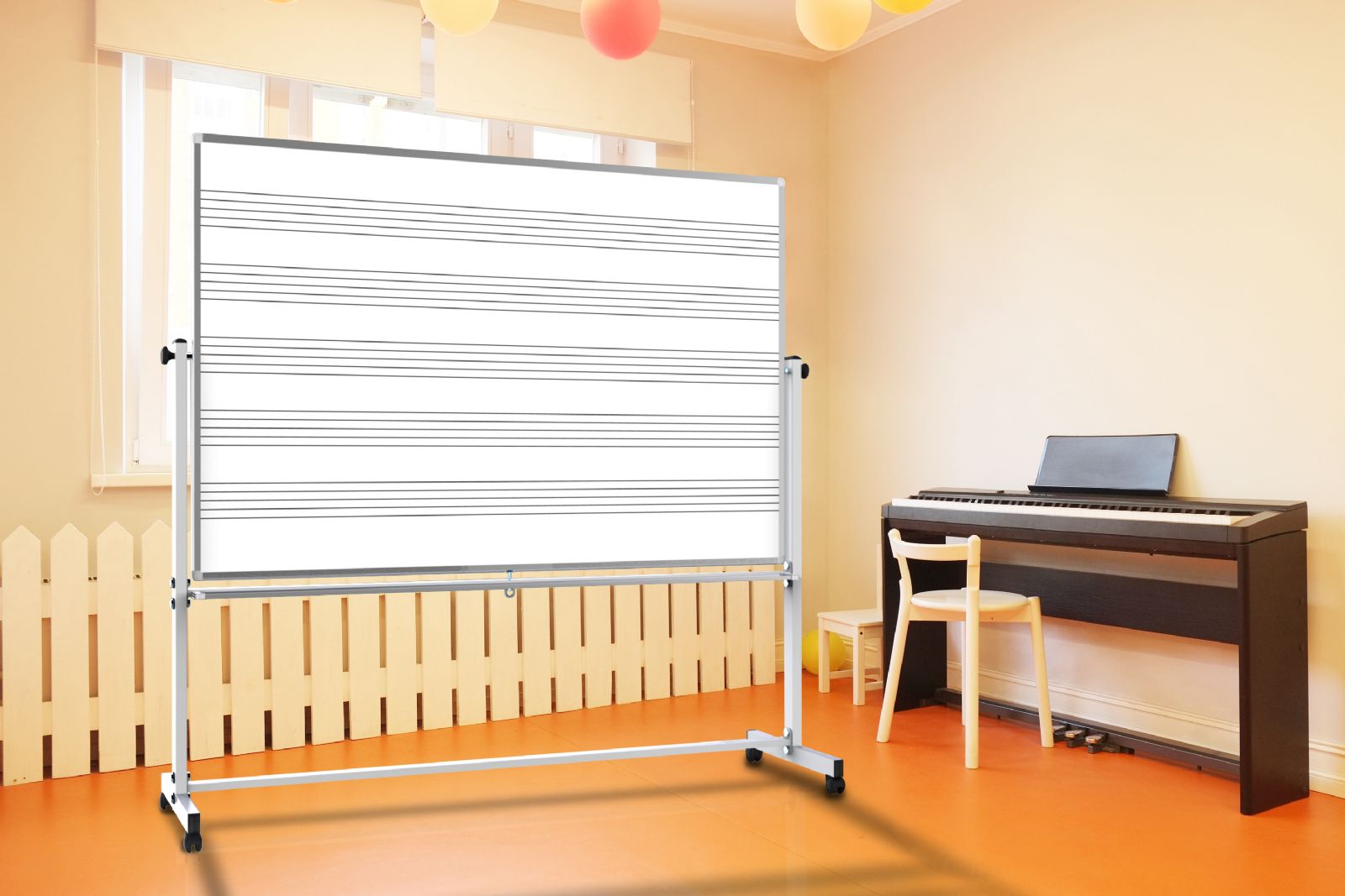 Luxor Music Whiteboards with Music Staff Lines